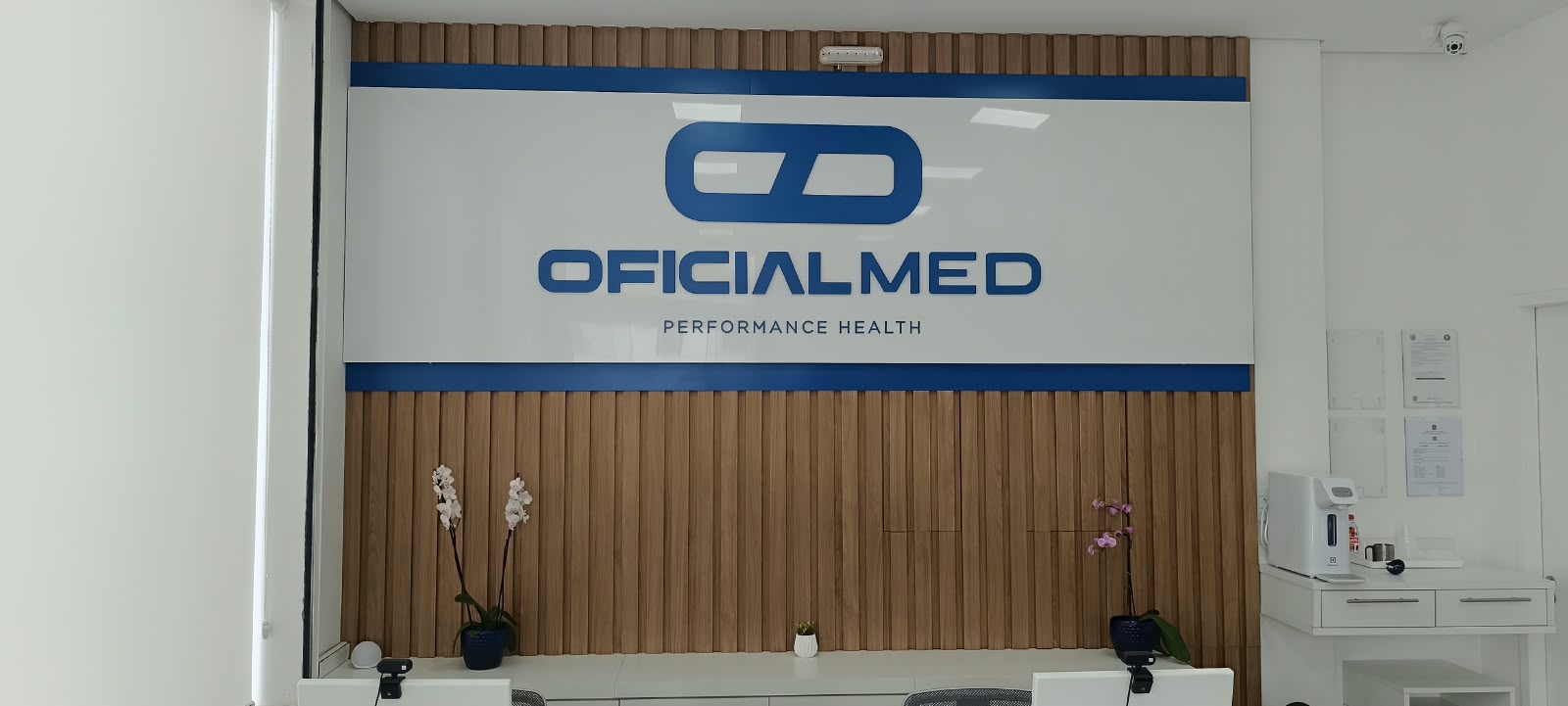 Espaço de atendimento da OficialMed